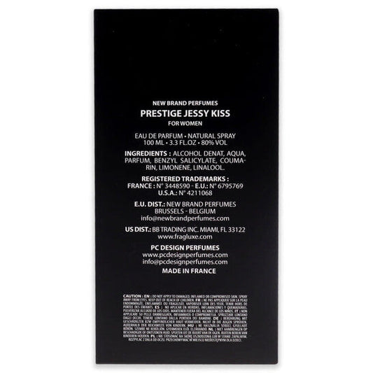 New Brand Jessy Kiss by for Women 3.3 oz EDP Spray