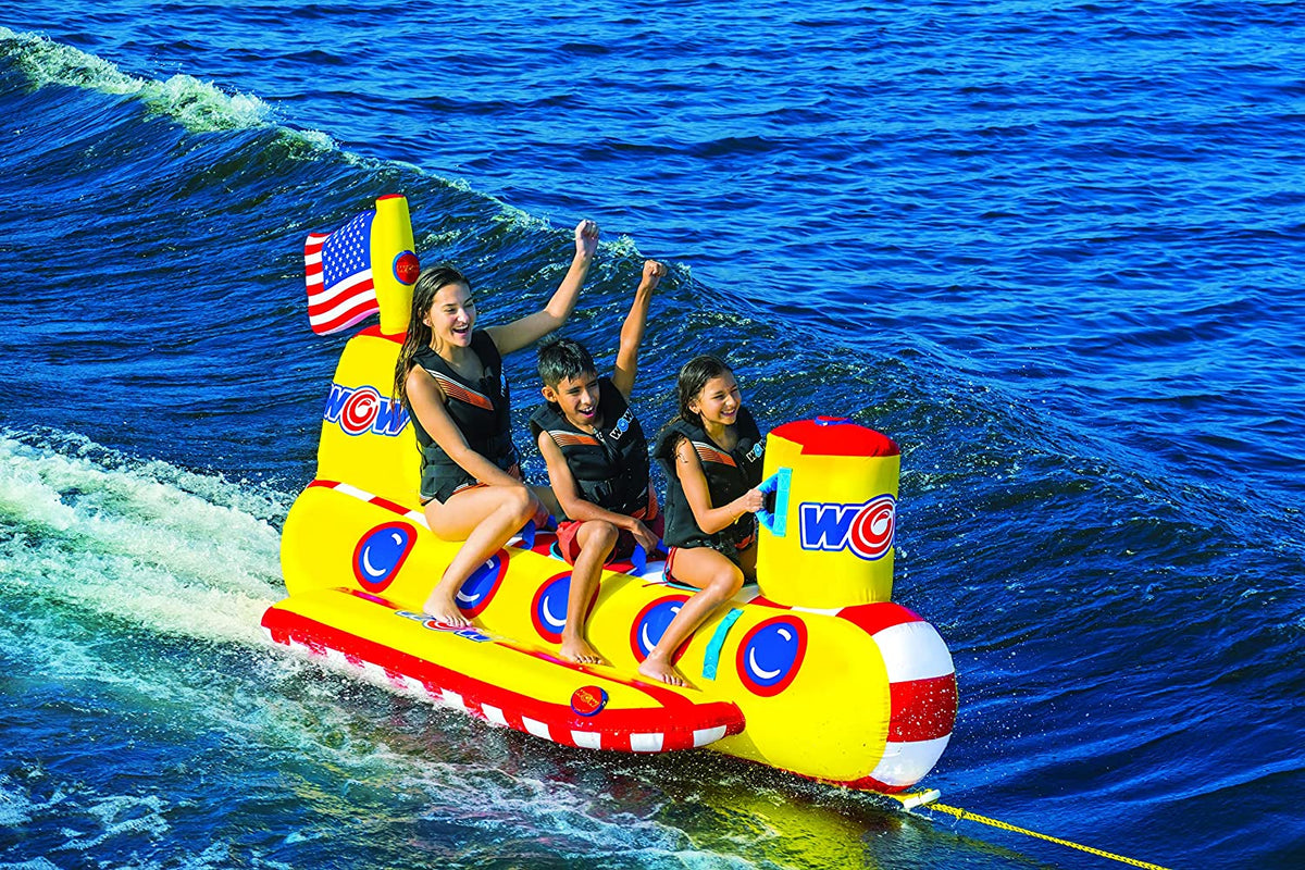 WOW Sports Submarine 3 Person 3P Towable (22-WTO-3973)