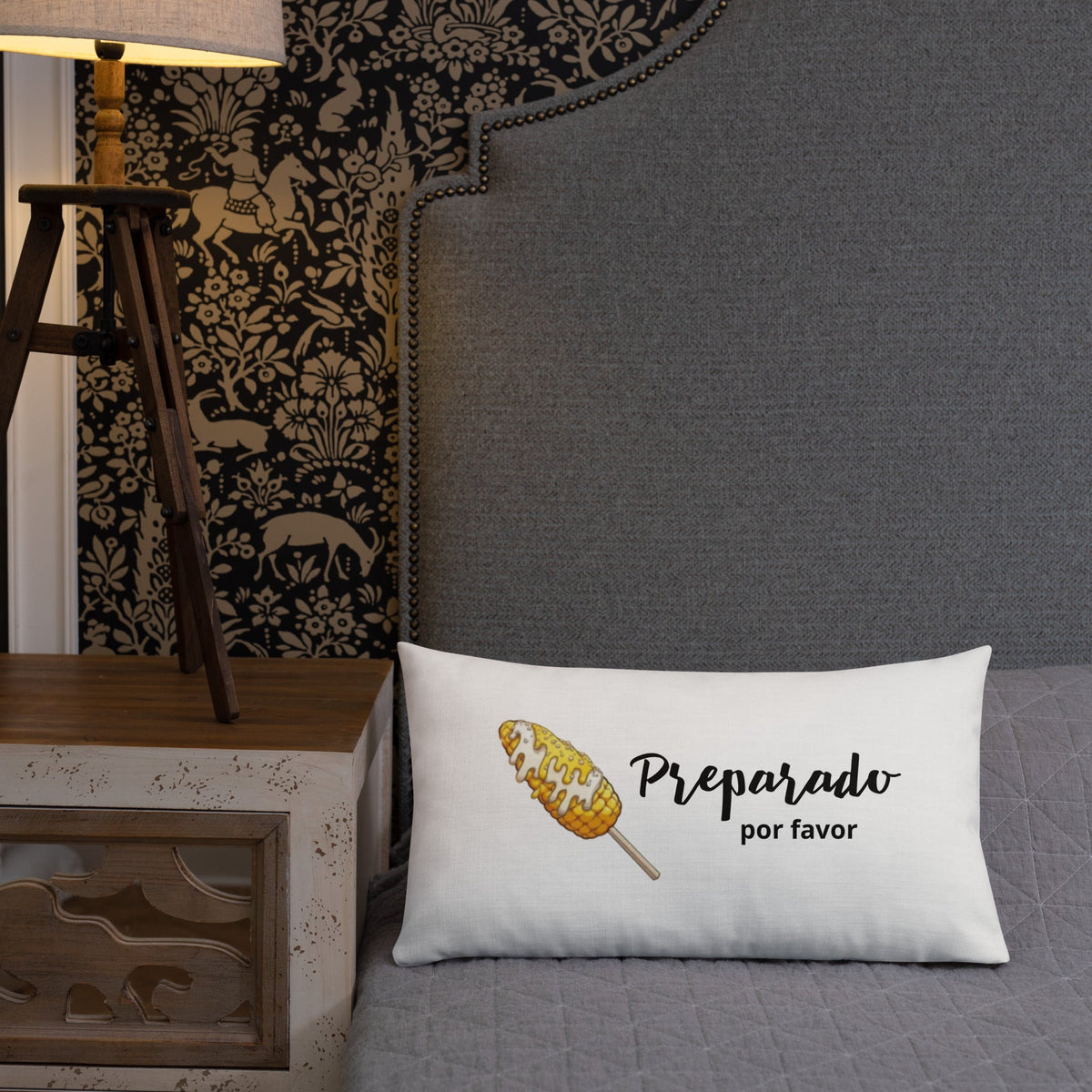 Elote Preparado Premium Pillow