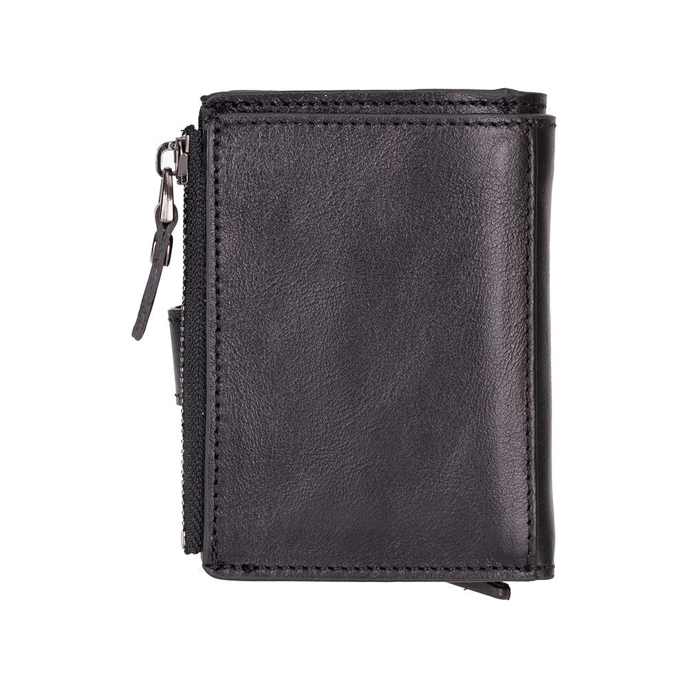 Andalusia Genuine Leather Pop-Up Cardholder with RFID Protection