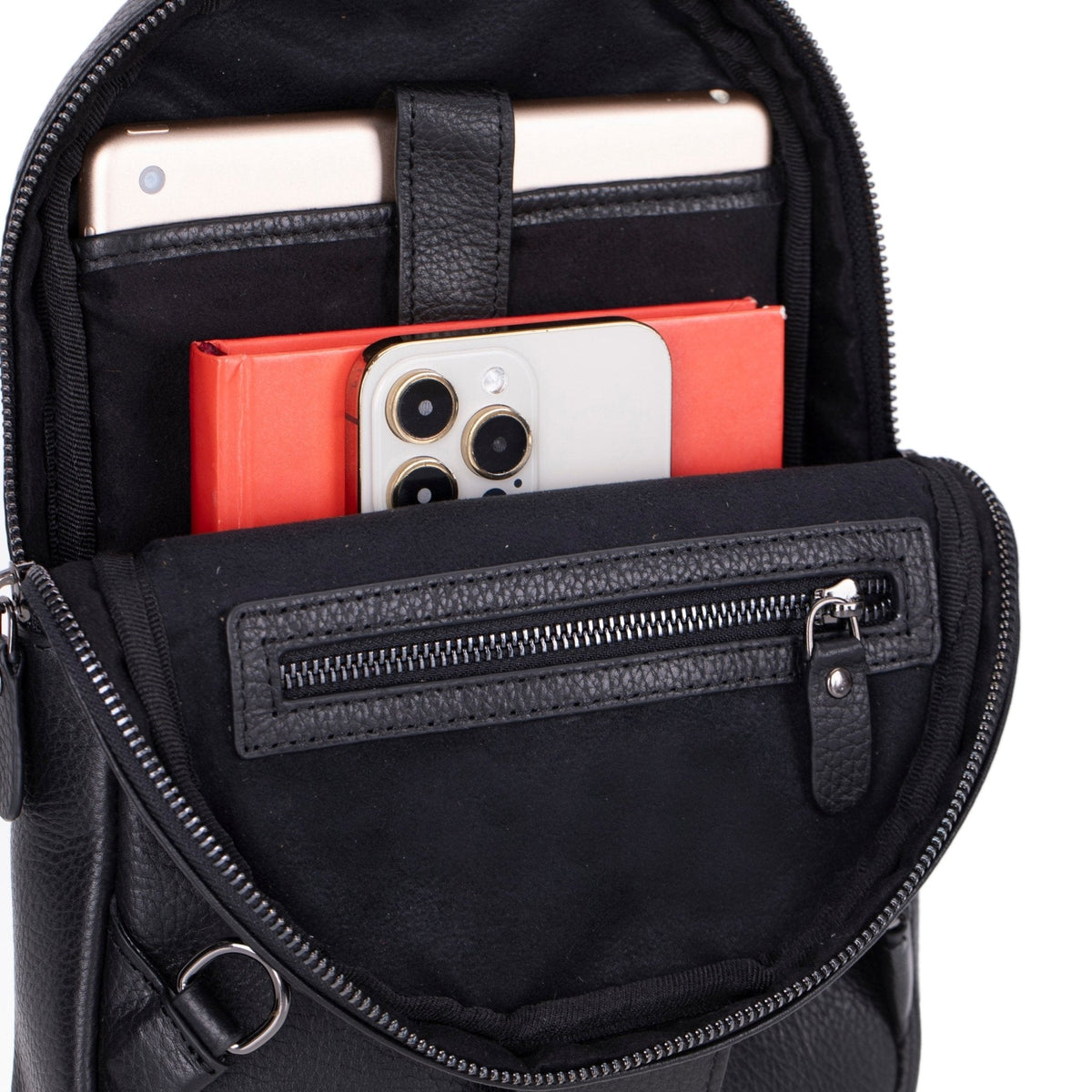 Athens Unisex Leather Cross Bag