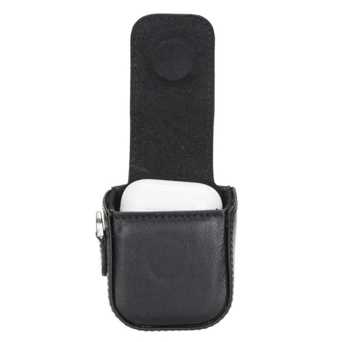Aurora Luxury Leather AirPods Case with Attached Wrist Strap