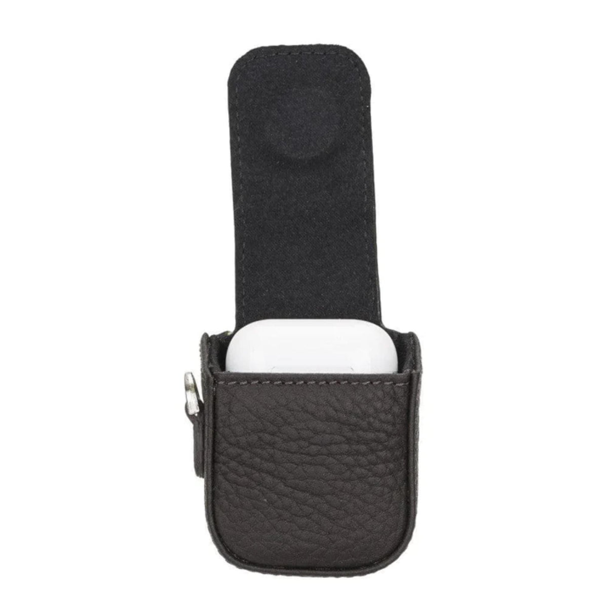 Aurora Luxury Leather AirPods Case with Attached Wrist Strap
