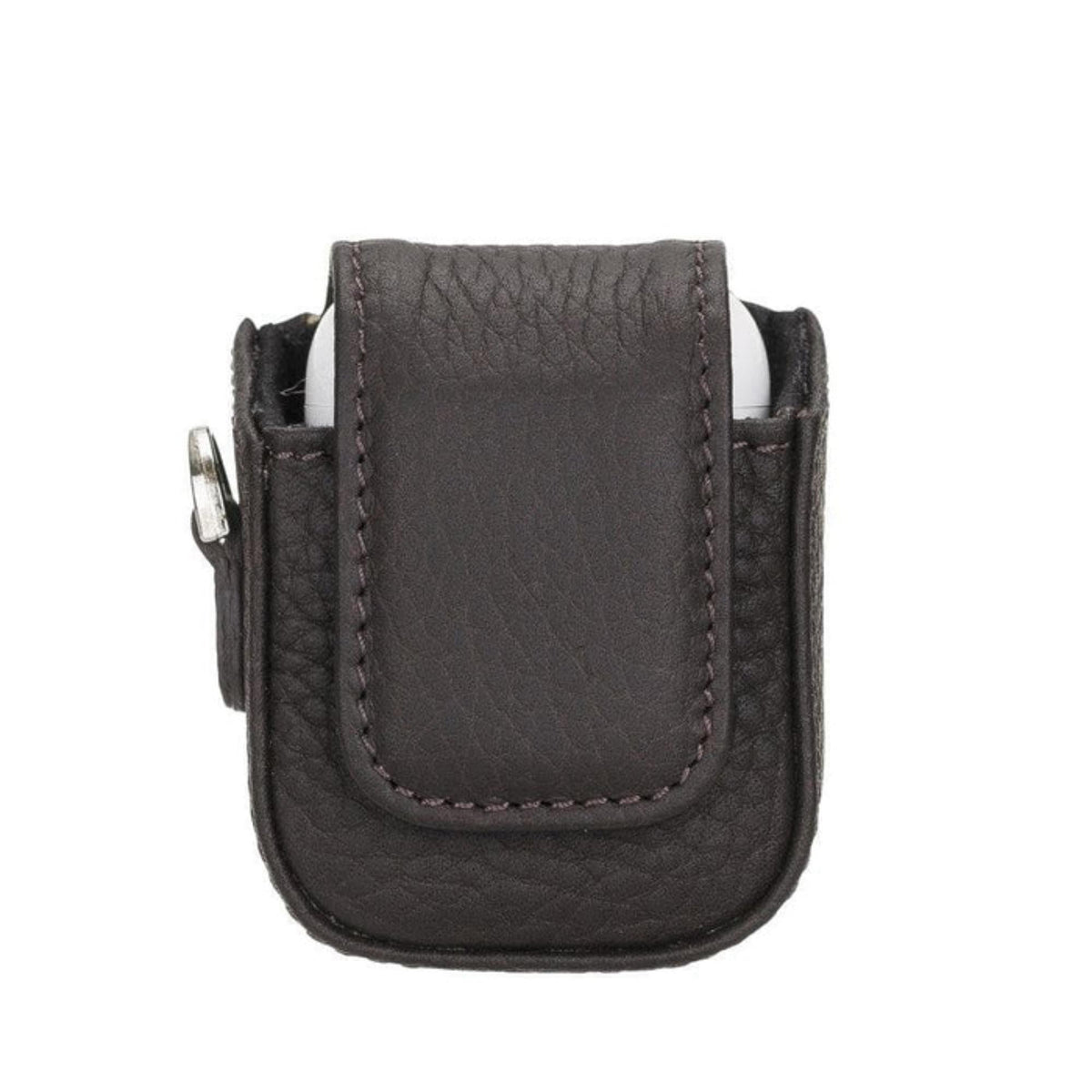 Aurora Luxury Leather AirPods Case with Attached Wrist Strap