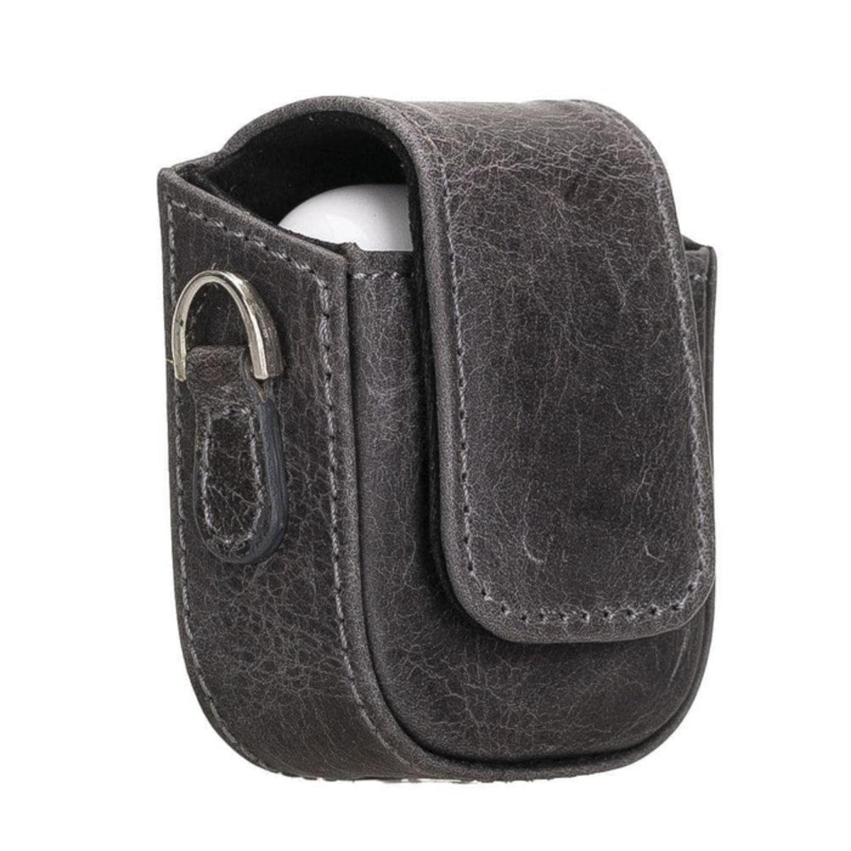 Aurora Luxury Leather AirPods Case with Attached Wrist Strap