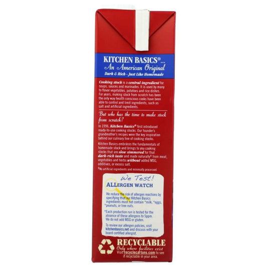 Kitchen Basics Original Beef Stock - 32oz Gluten-Free, No Artificials