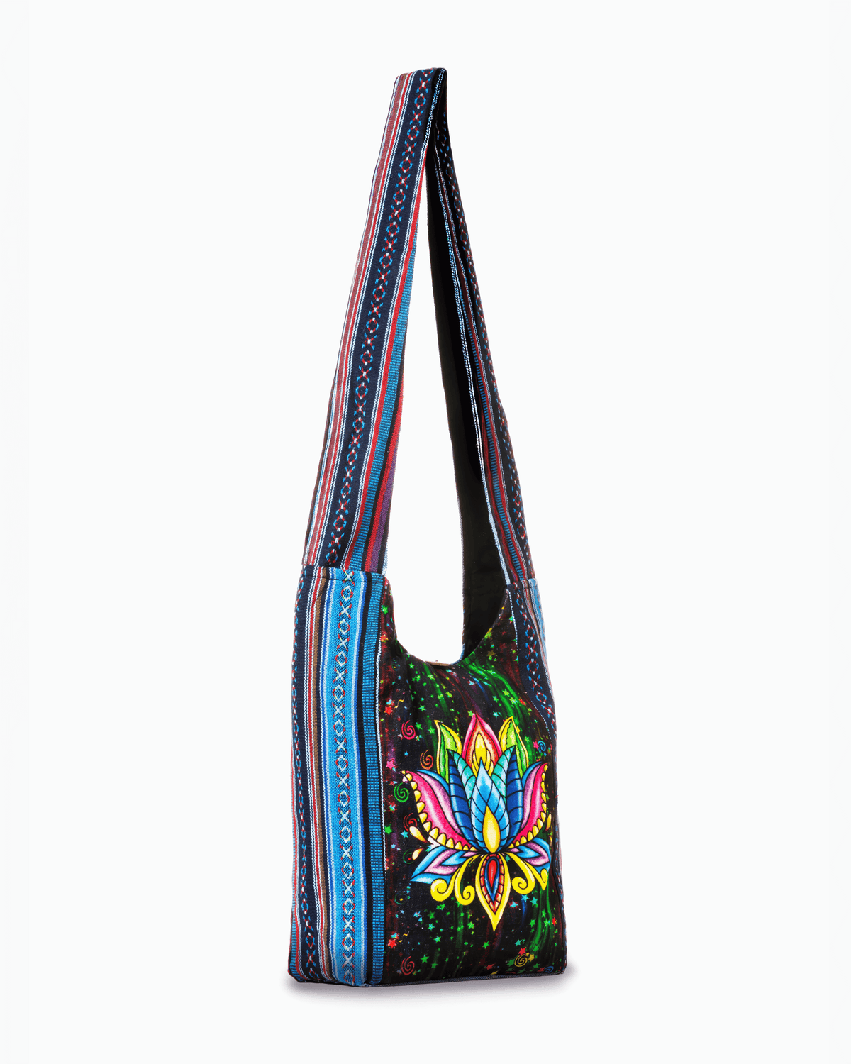 Kathmandu Collection Lotus Handmade Hobo Bag