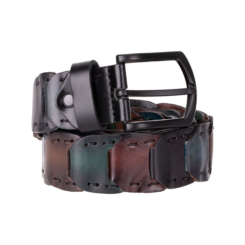 Bessemer Braided Leather Belt for Men