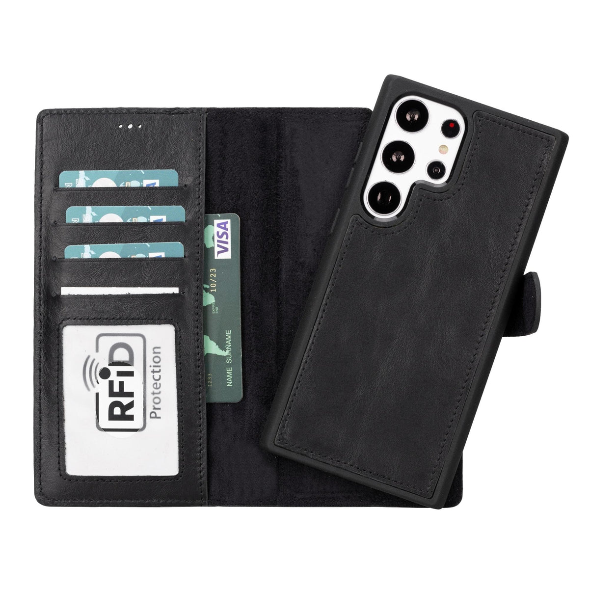 Buffalo Samsung Galaxy S20 Series Detachable Leather Wallet Case