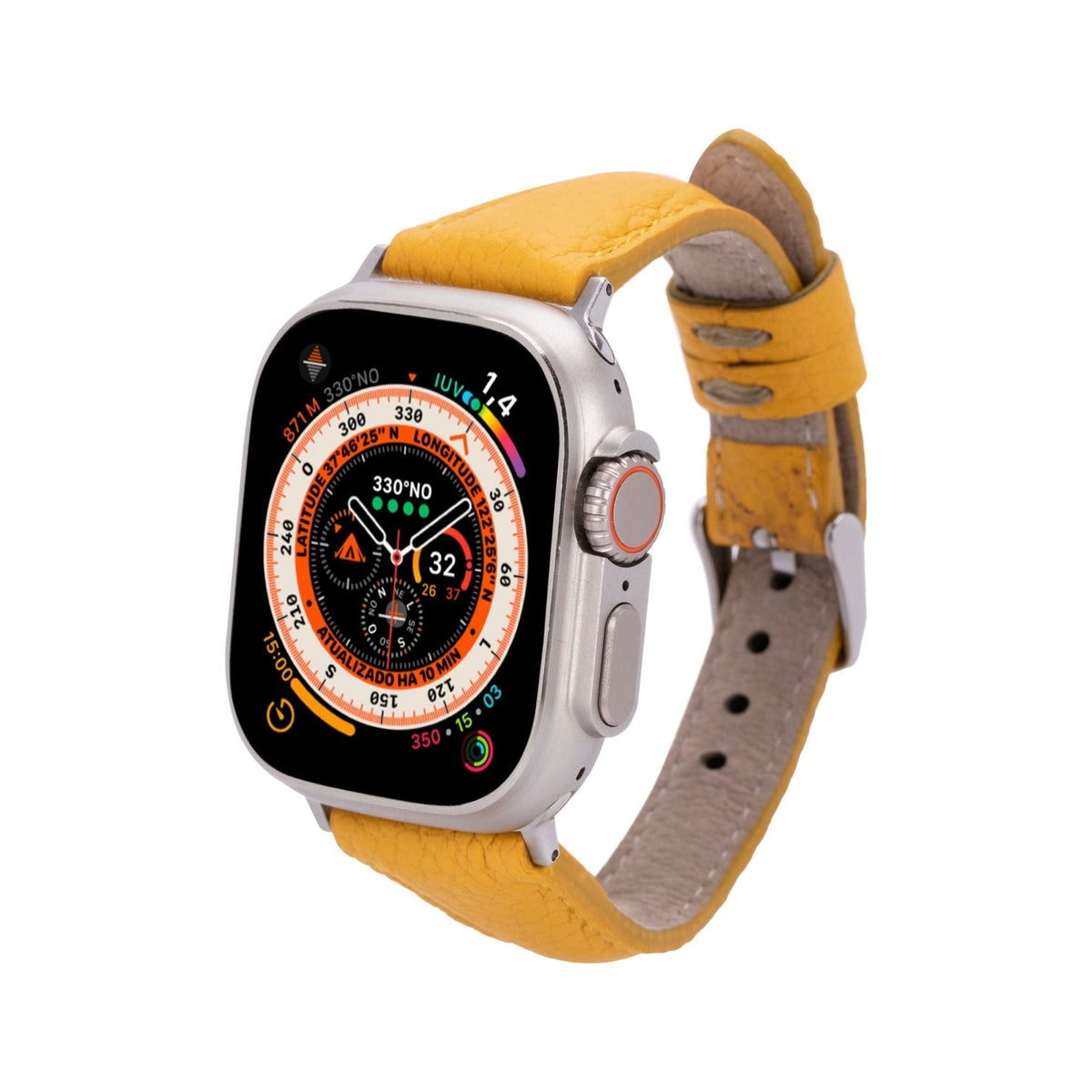 Buford Slim Leather Bands for Apple Watch 9, Ultra 2 & SE
