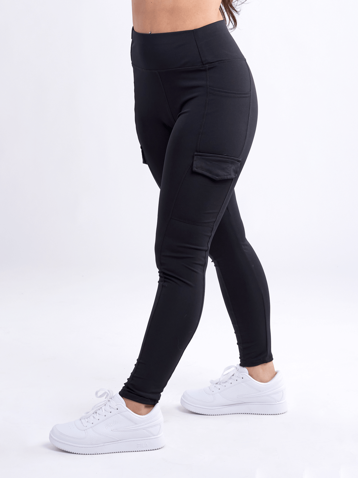 JupiterGear High-Waisted Leggings with Side Cargo Pockets
