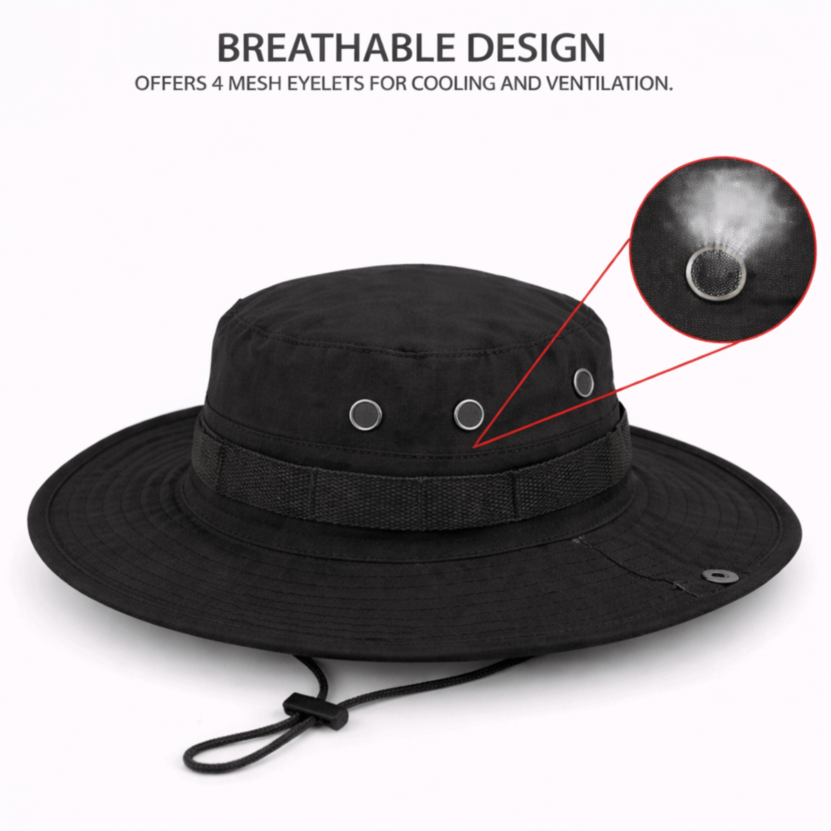 XGear Tactical Wide Brim Boonie Bucket Hat