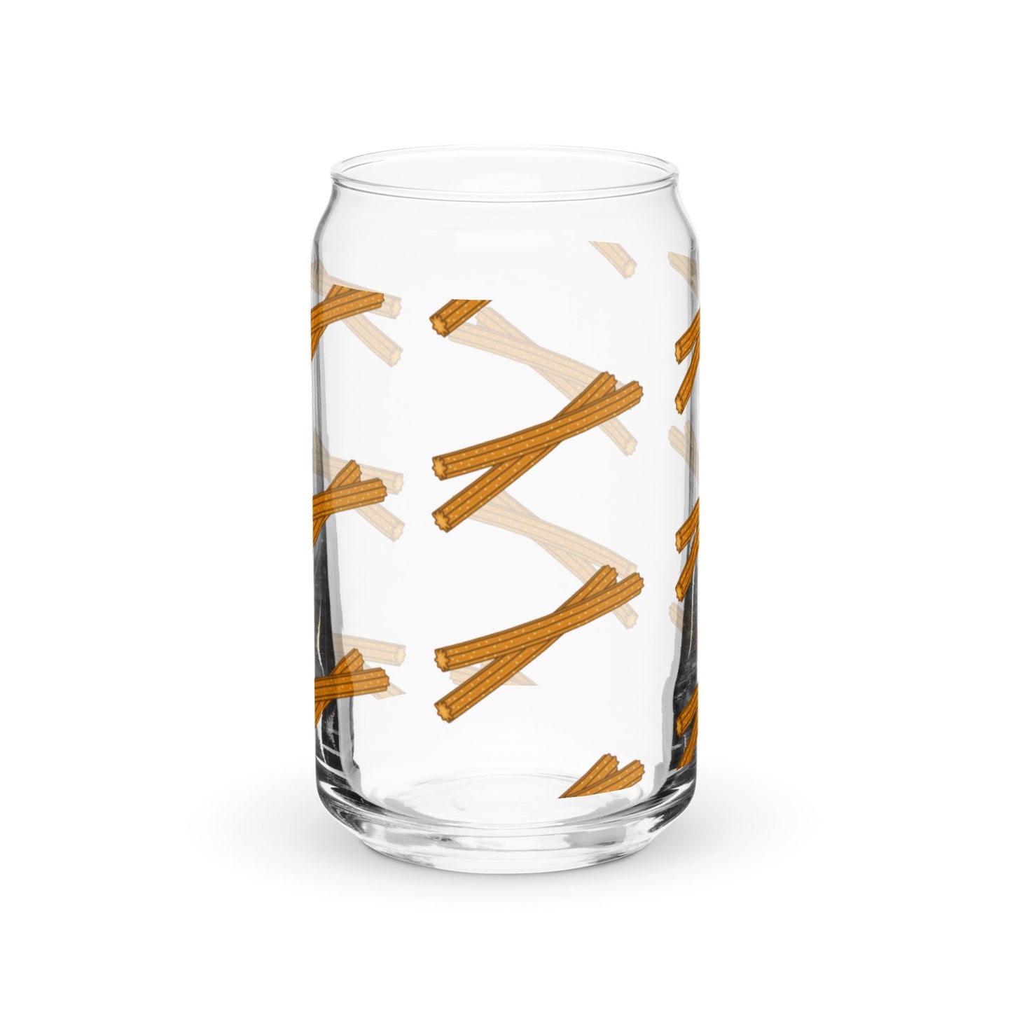 Can-shaped glass