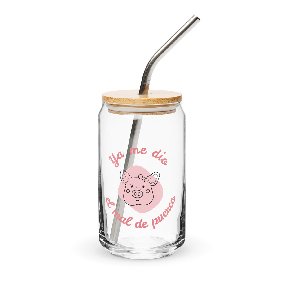 Can-shaped glass