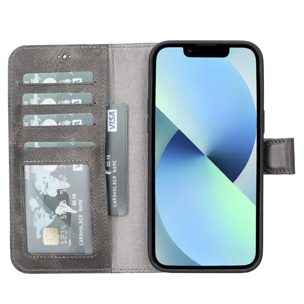 Casper iPhone 12 Series Detachable Leather Wallet Case