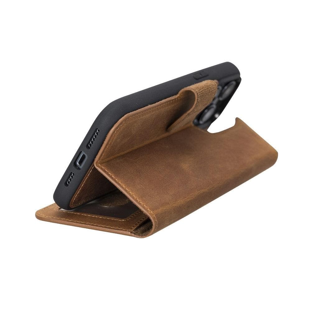 Casper iPhone 12 Series Detachable Leather Wallet Case