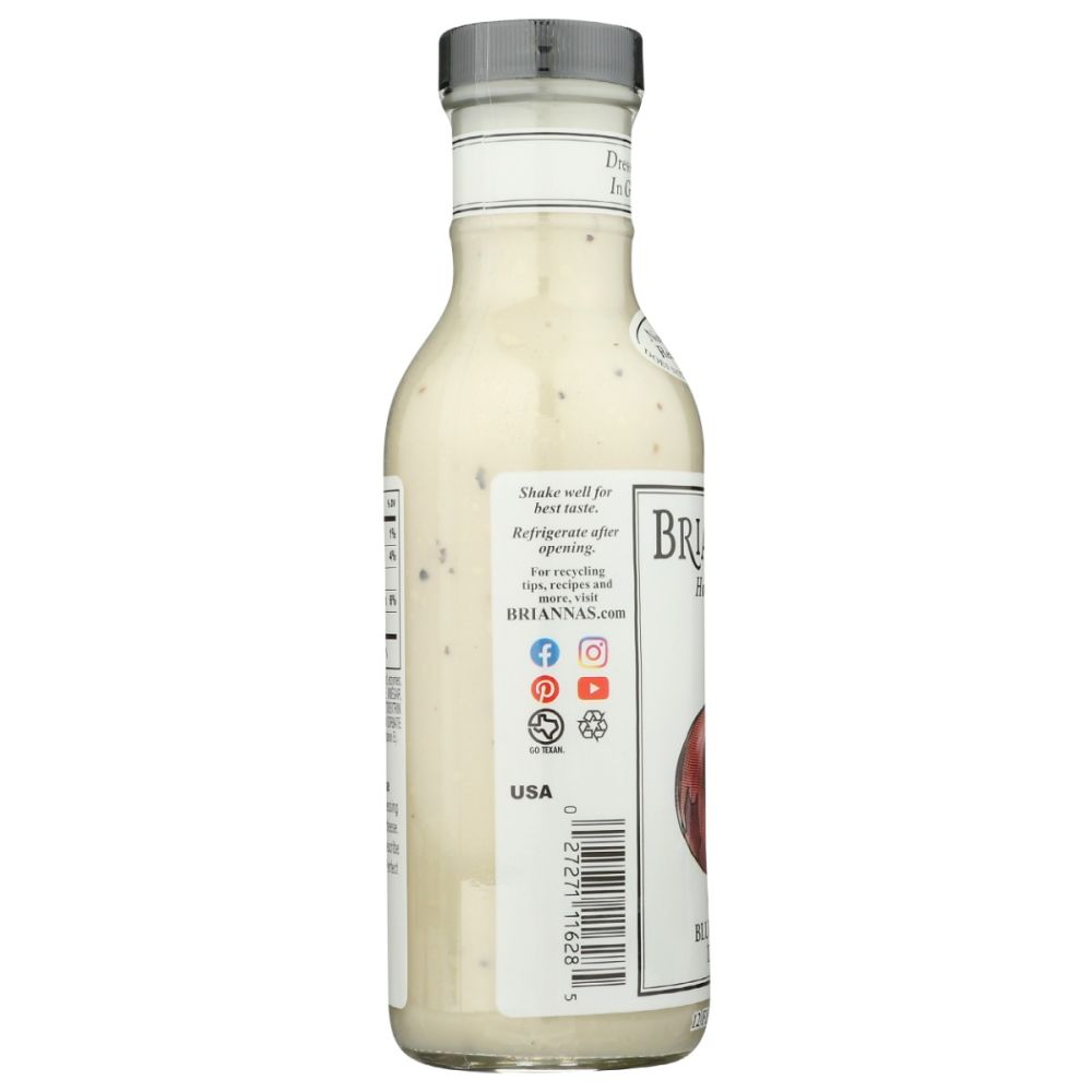BRIANNAS: Creamy Blue Cheese Dressing, 12 oz
