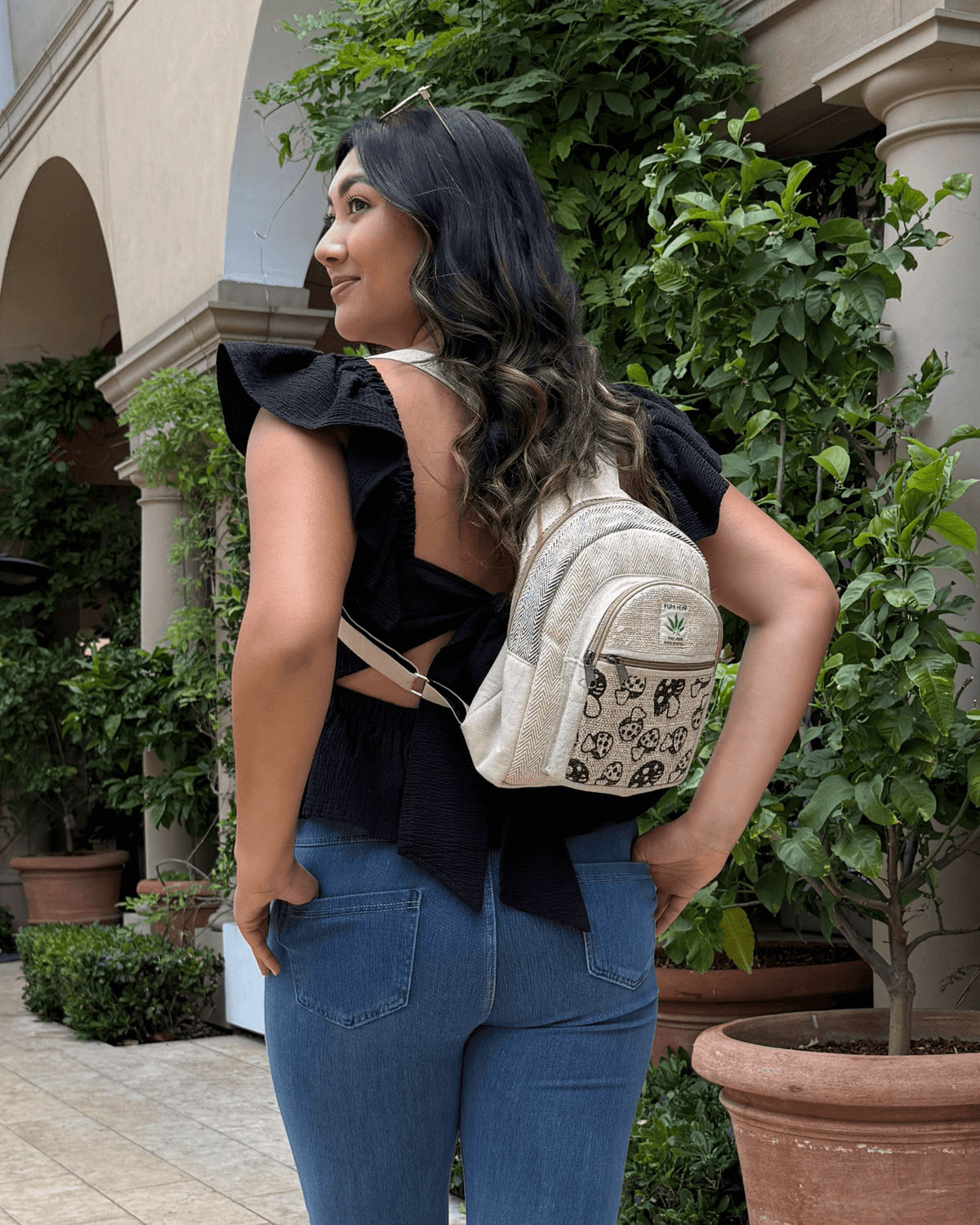 Kathmandu Collection Mini Hemp Mushroom Backpack