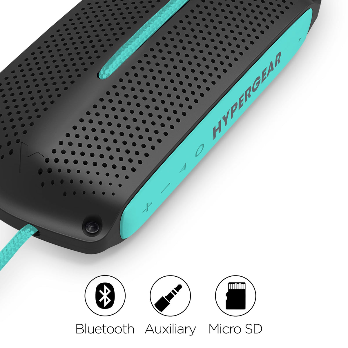HyperGear Wave Water Resistant Wireless Speaker with Extended Battery Life