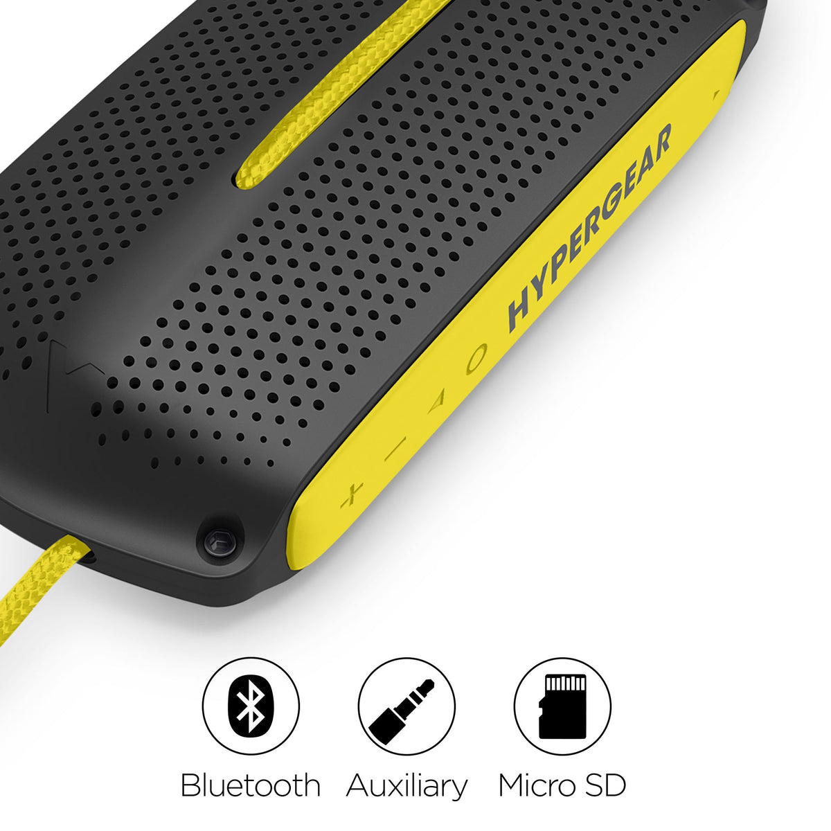 HyperGear Wave Water Resistant Wireless Speaker with Extended Battery Life