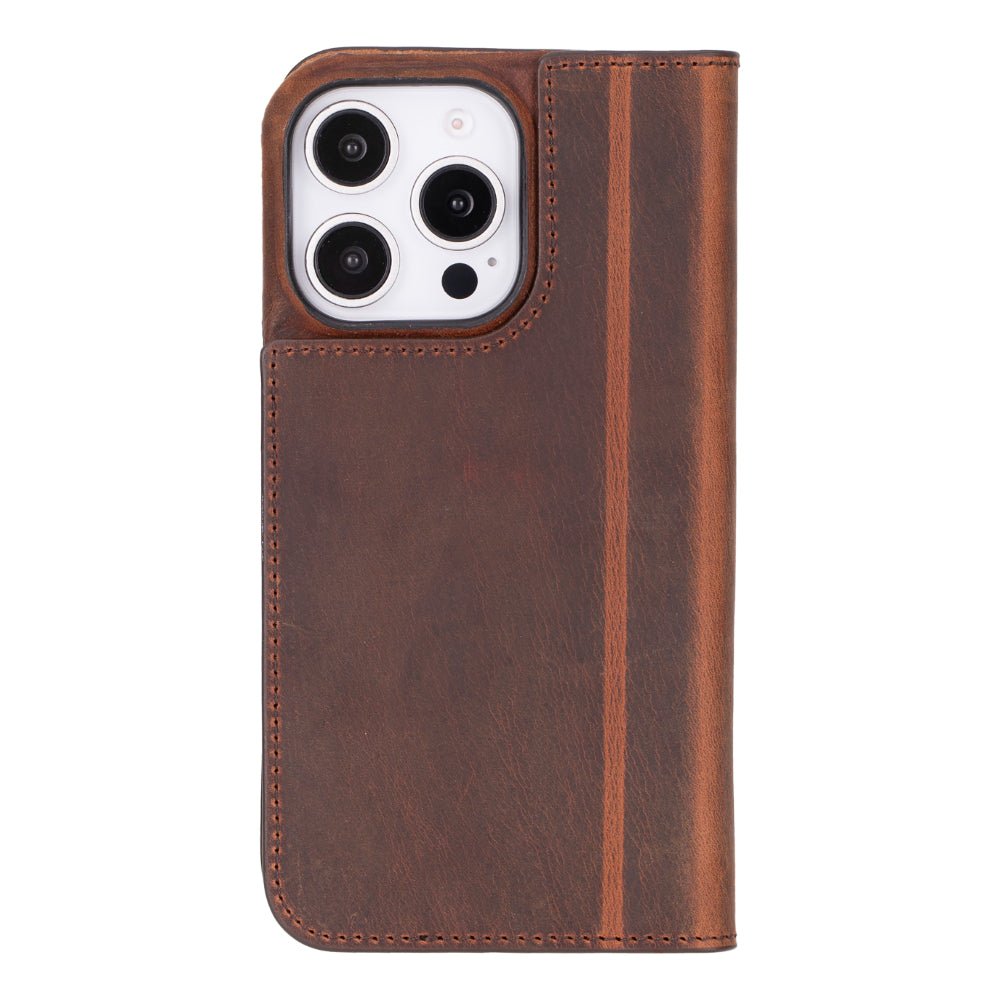 Decatur Leather iPhone 16 Pro Folio Case
