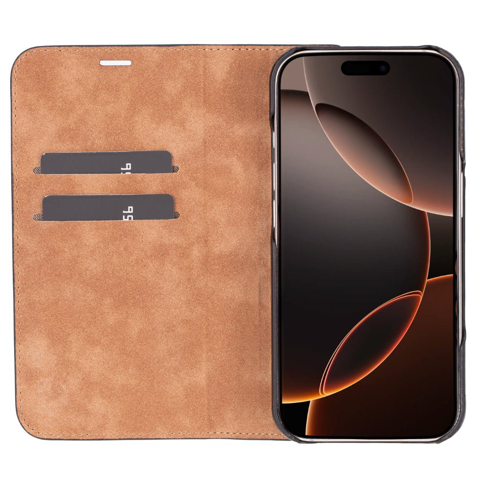 Decatur Leather iPhone 16 Pro Max Folio Case