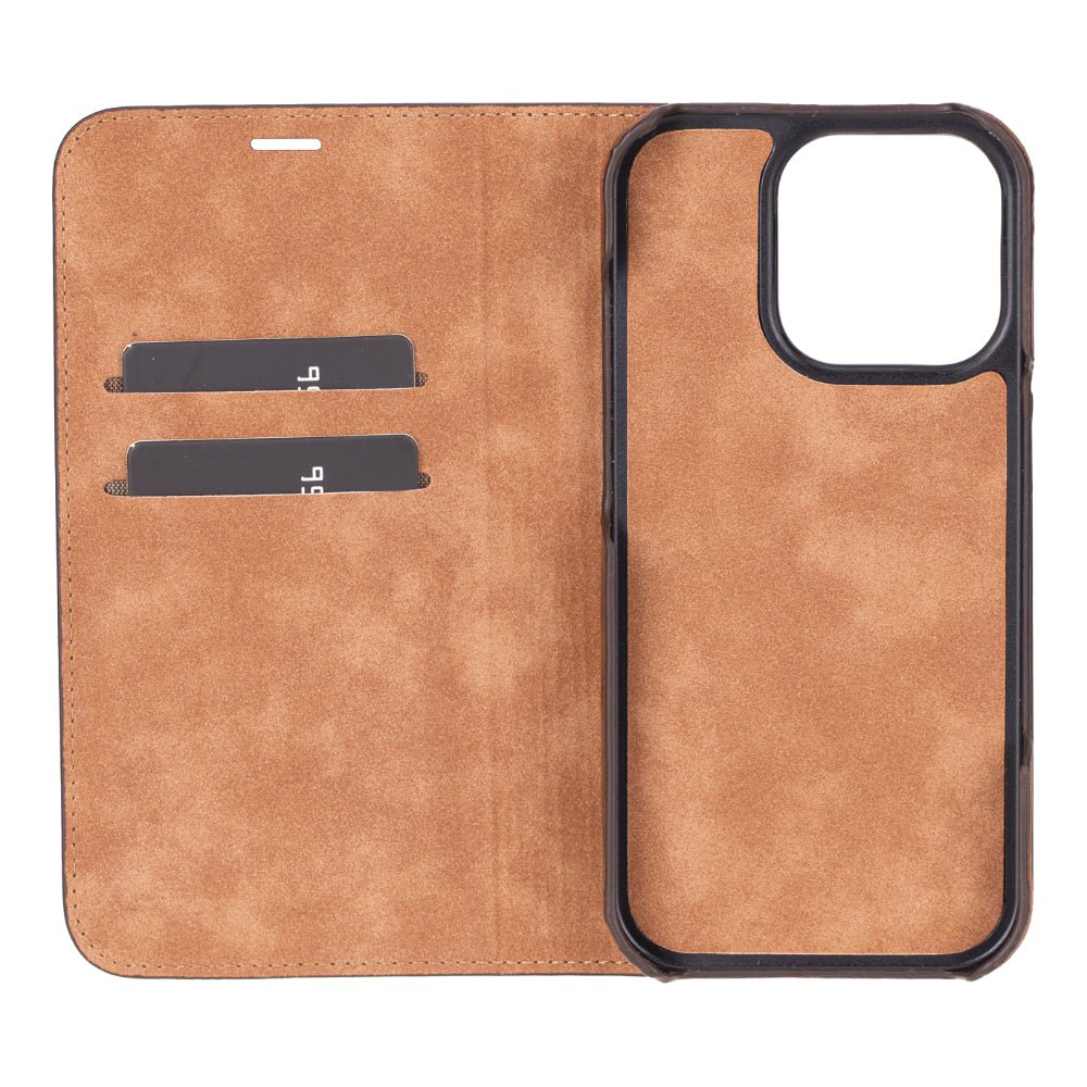 Decatur Leather iPhone 16 Pro Max Folio Case
