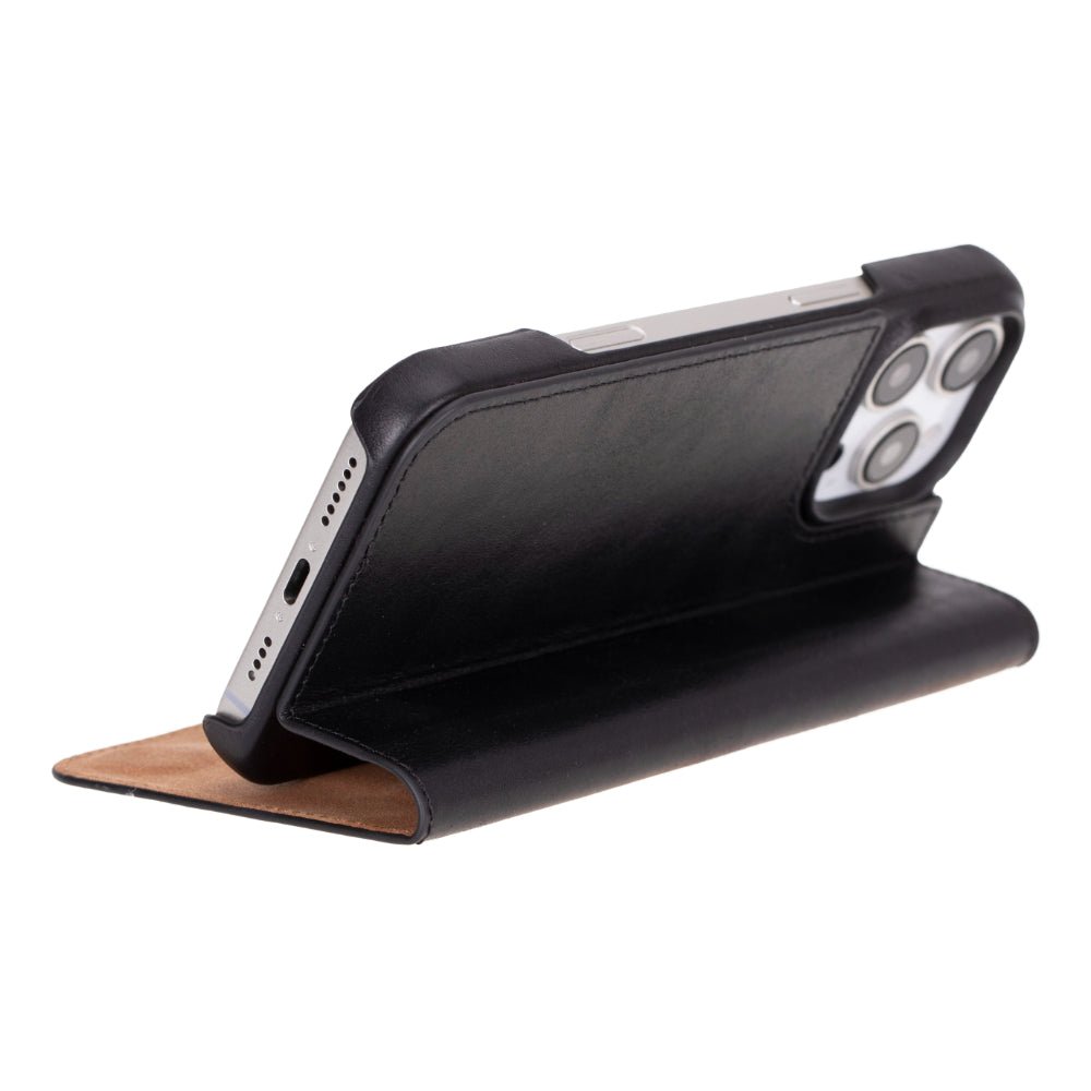Decatur Leather iPhone 16 Pro Folio Case