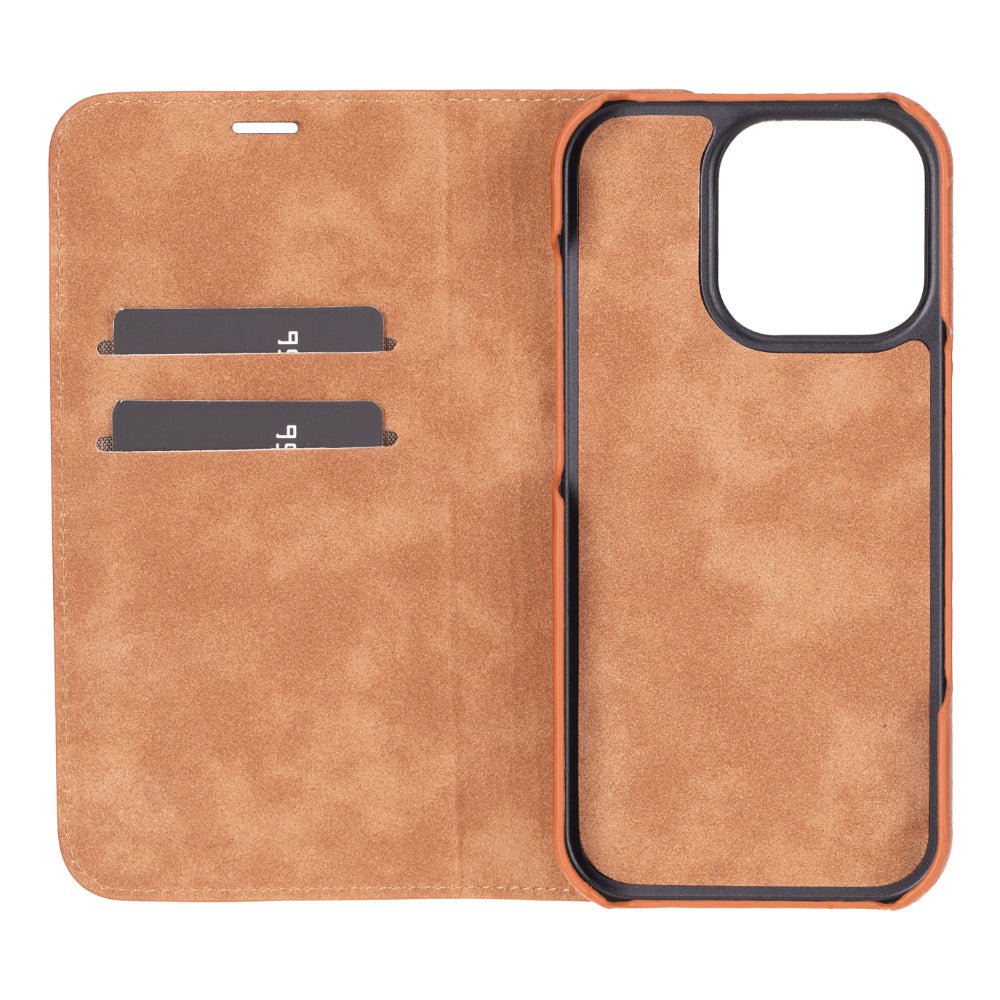 Decatur Leather iPhone 16 Pro Max Folio Case
