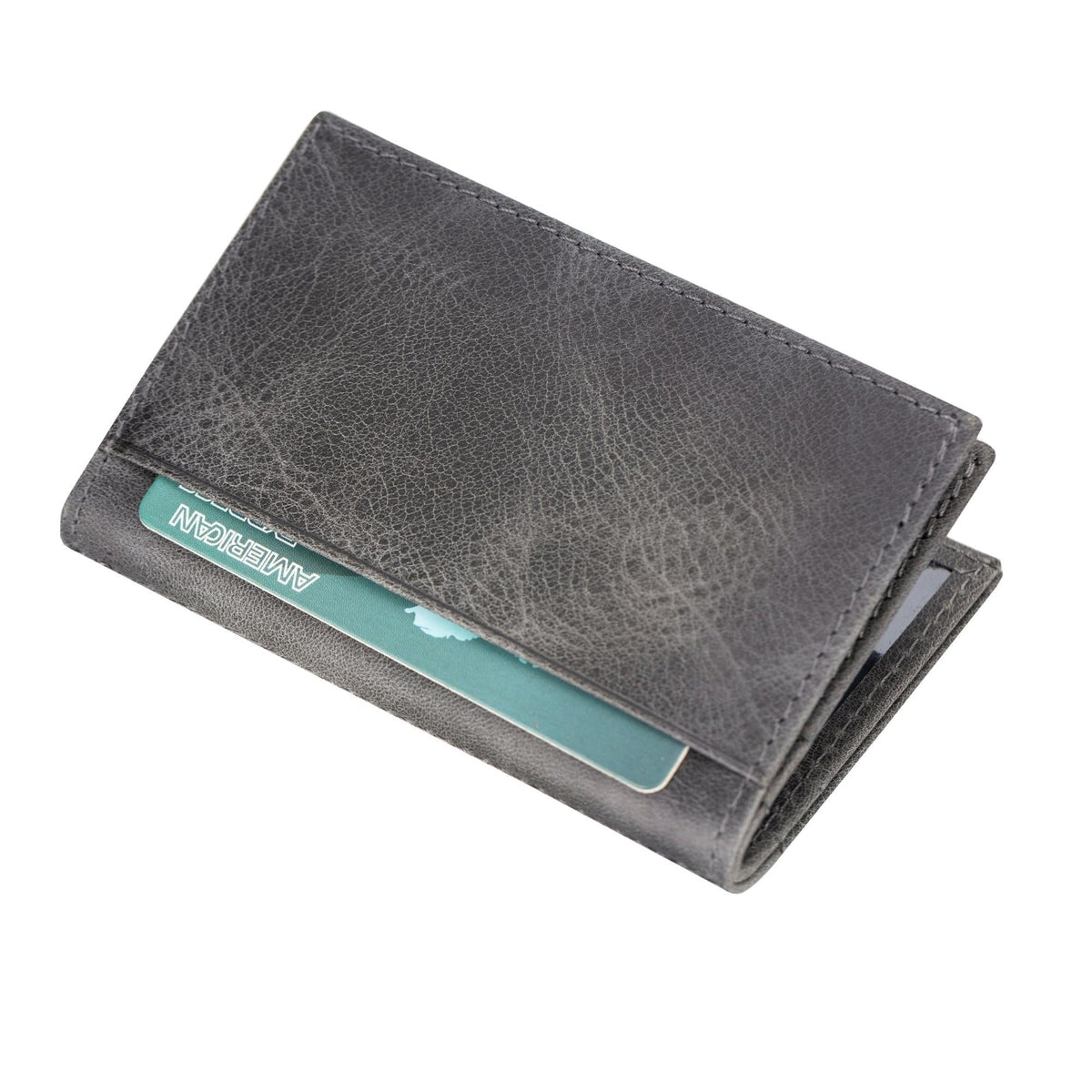 Denver Luxury Full-Grain Leather Cardholder for Men