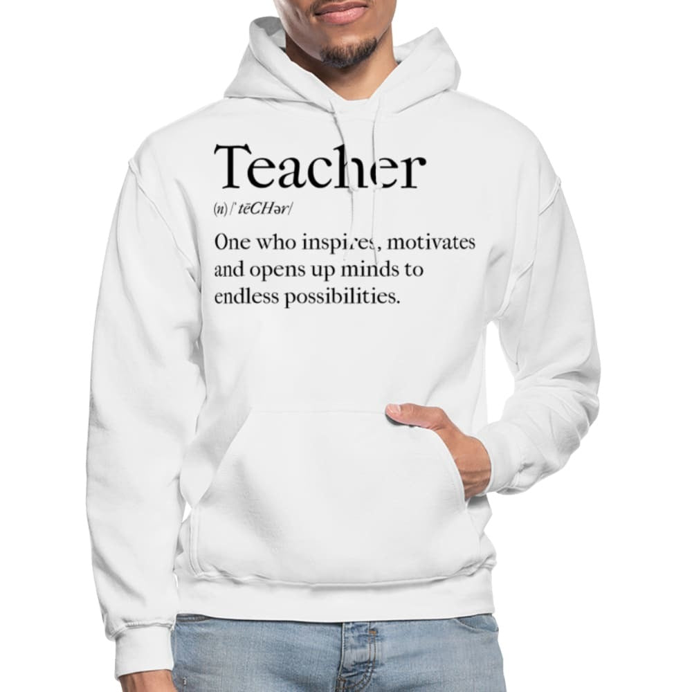 Mens Hoodie - Pullover Hooded Sweatshirt - Graphic/teachers Inspire