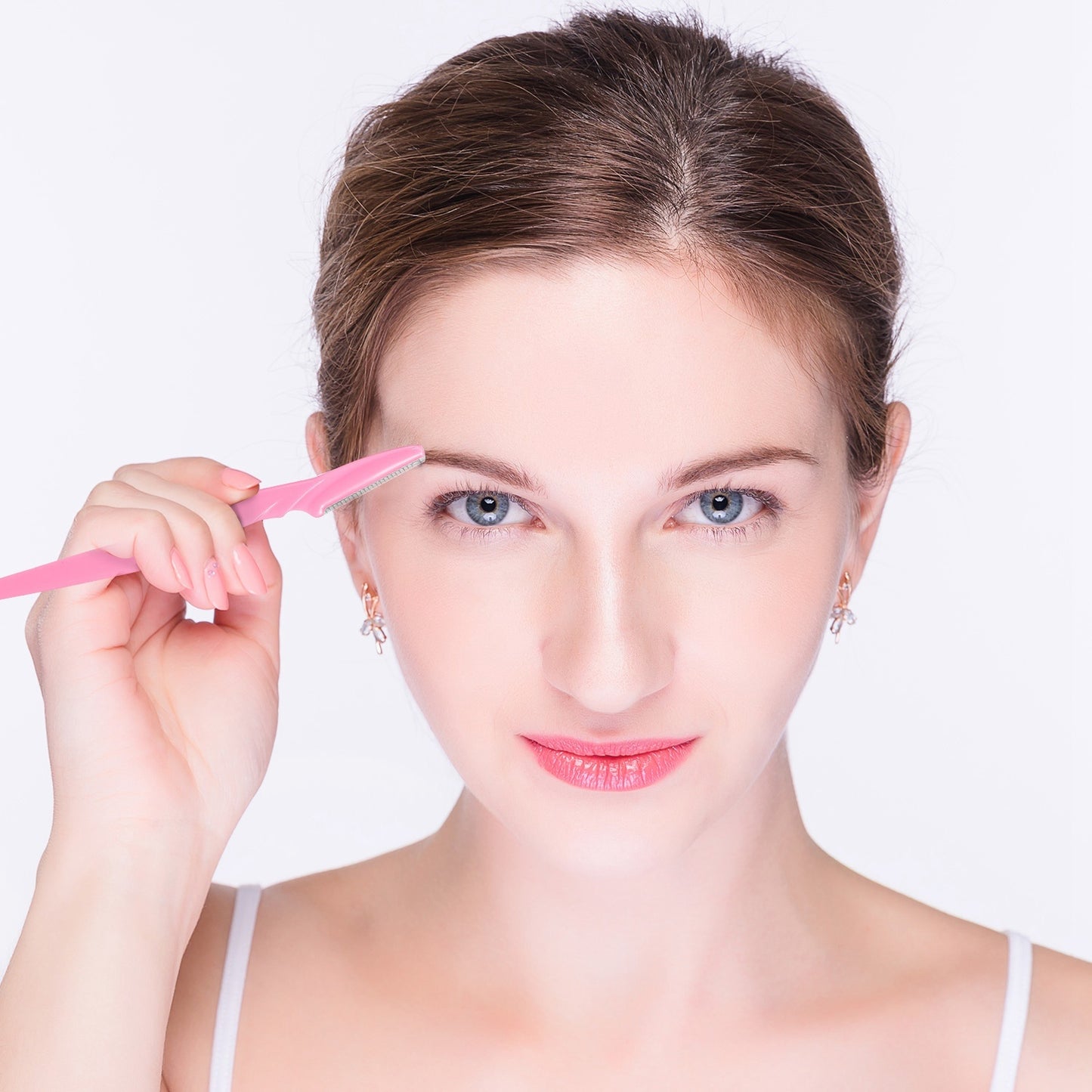 36pcs Women Eyebrow Razor Trimmer Facial Hair Remover Blade Safety Bikini Trimmer Shaper Shaver
