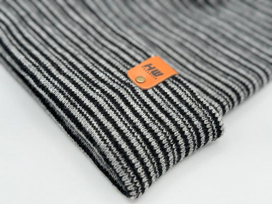 Cuffed Traditional Contrast Black/Gray