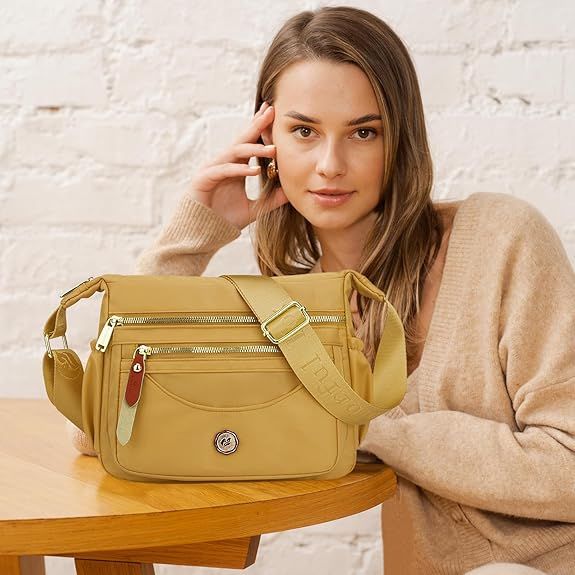 Crossbody Bags for Women Ultra-light Shoulder Bag Ladies Handbag with Adjustable Wide Strap Hobos & Shoulder Bags