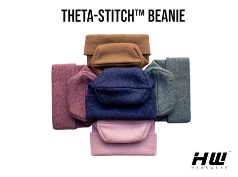 HAAKWEAR Theta-Stitch Cuffed Beanie - Designed and Made in USA (Patent Pending Design) - Tiger Orange