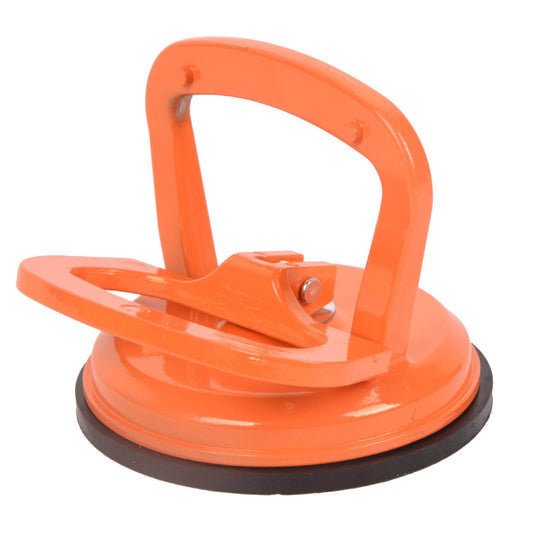 Glass Suction Cup, 4.6in Vacuum Suction Cups Heavy Duty Industrial Tile Suction Cup to Lift Large Glass for Replace Windshield, Tile Granite Lifting, Window Replacement, 110lbs Load Capacity