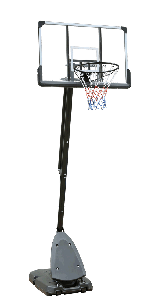 Use for Outdoor Height Adjustable 6 to 10ft Basketball Hoop 44 Inch Backboard Portable Basketball Goal System with Stable Base and Wheels