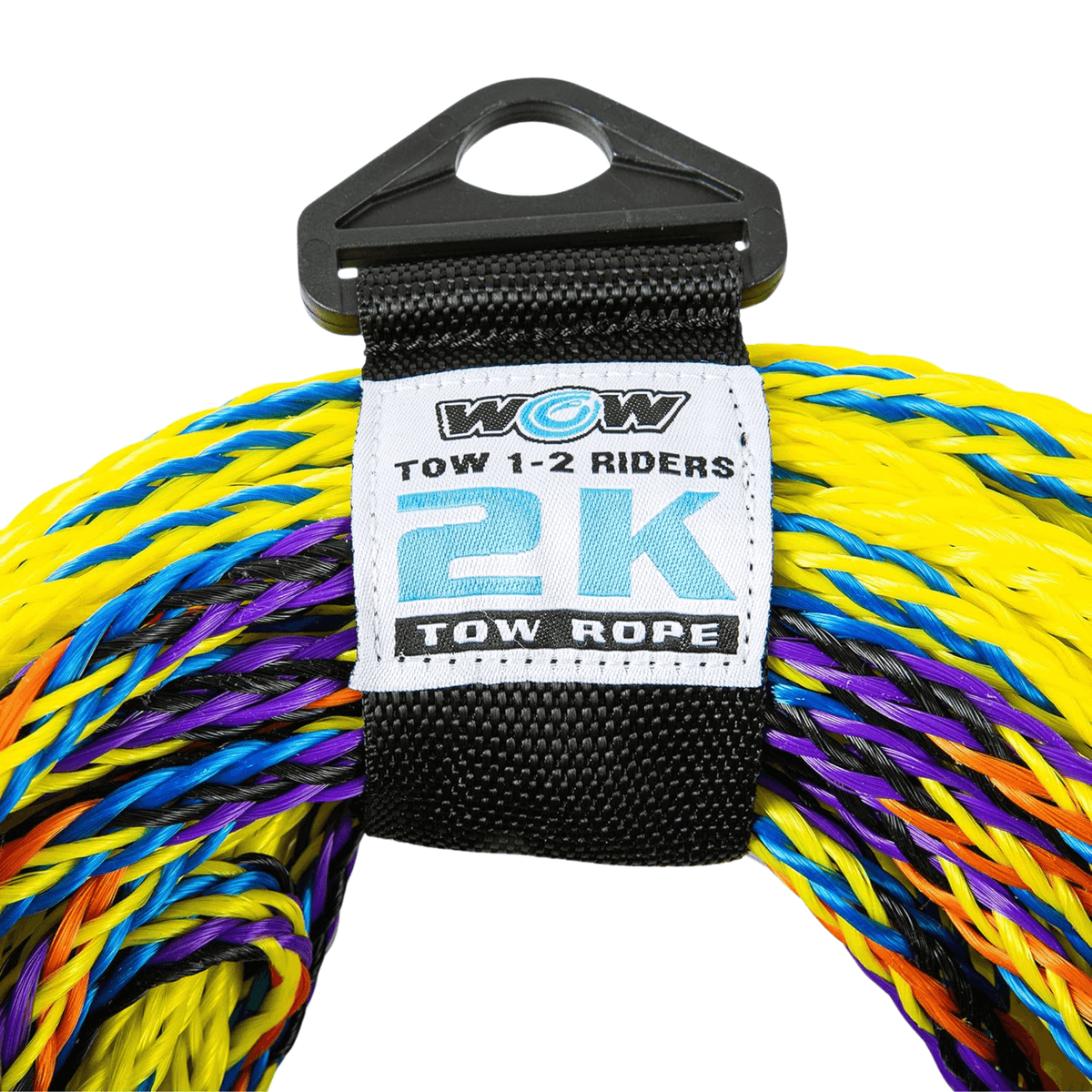 WOW Watersports 60ft 2-Rider 2K Tow Rope with 2 Sections