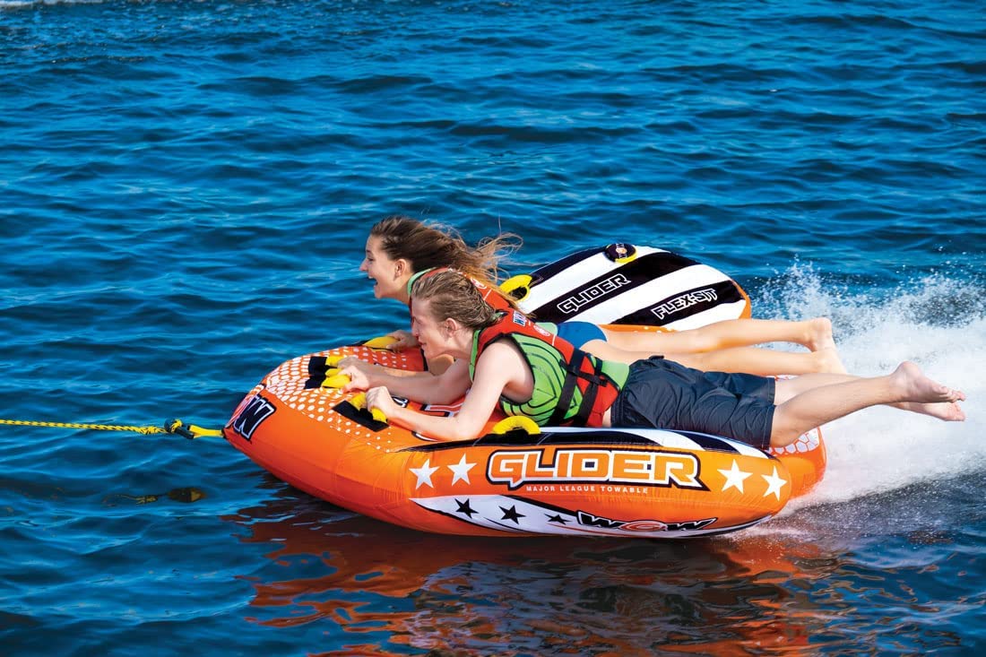 WOW Watersports Glider 2 Person 2P Towable with Flex Seating