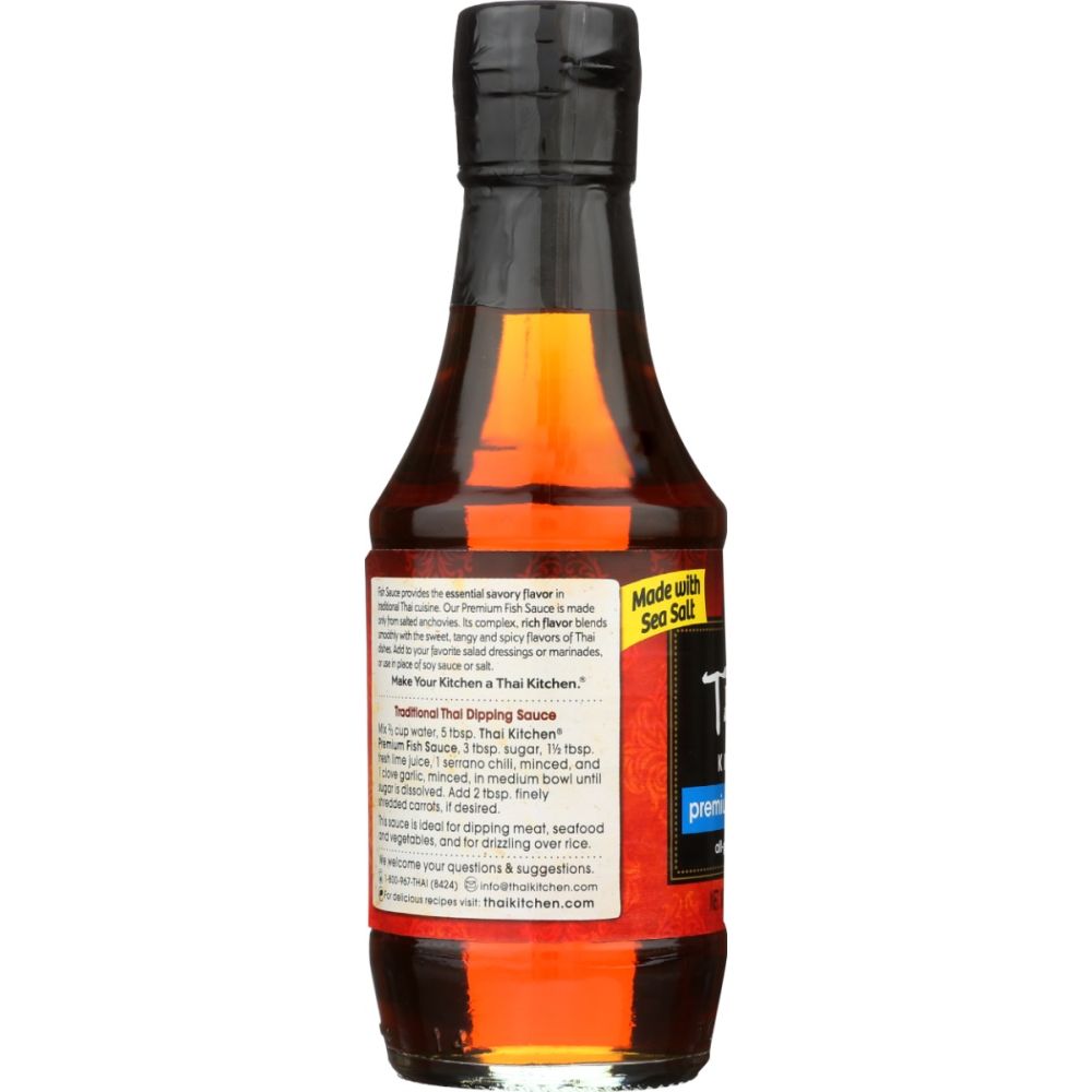 THAI KITCHEN: Gluten Free Premium Fish Sauce, 6.76 oz