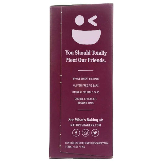NATURES BAKERY: Whole Wheat Fig Bars Original Fig 6Ct, 12oz | Healthy