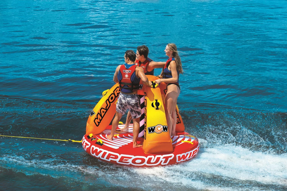 WOW Sports Wipeout 3 Person 3P Standing Towable (22-WTO-3965)