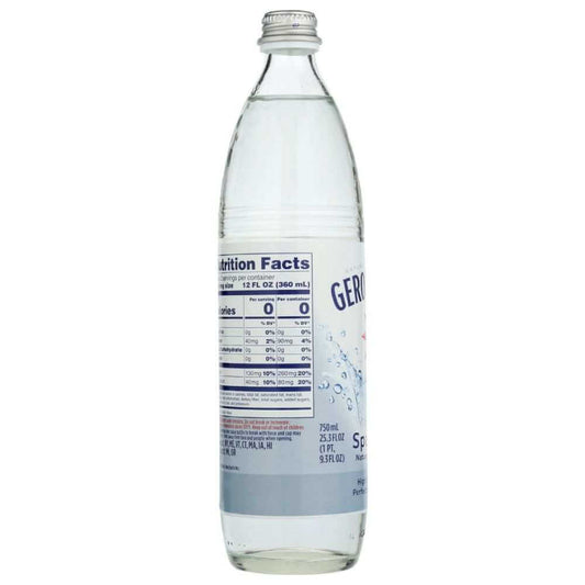 GEROLSTEINER Sparkling Mineral Water 750ml | Carbonated Spring Water
