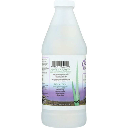 GEORGES: Aloe Vera Distilled Liquid, 32 oz