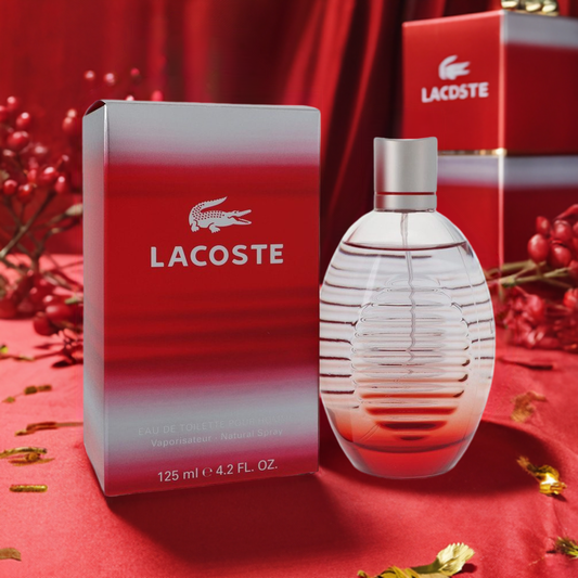 Lacoste Red Style In Play by Lacoste Eau De Toilette Spray (New Packaging)