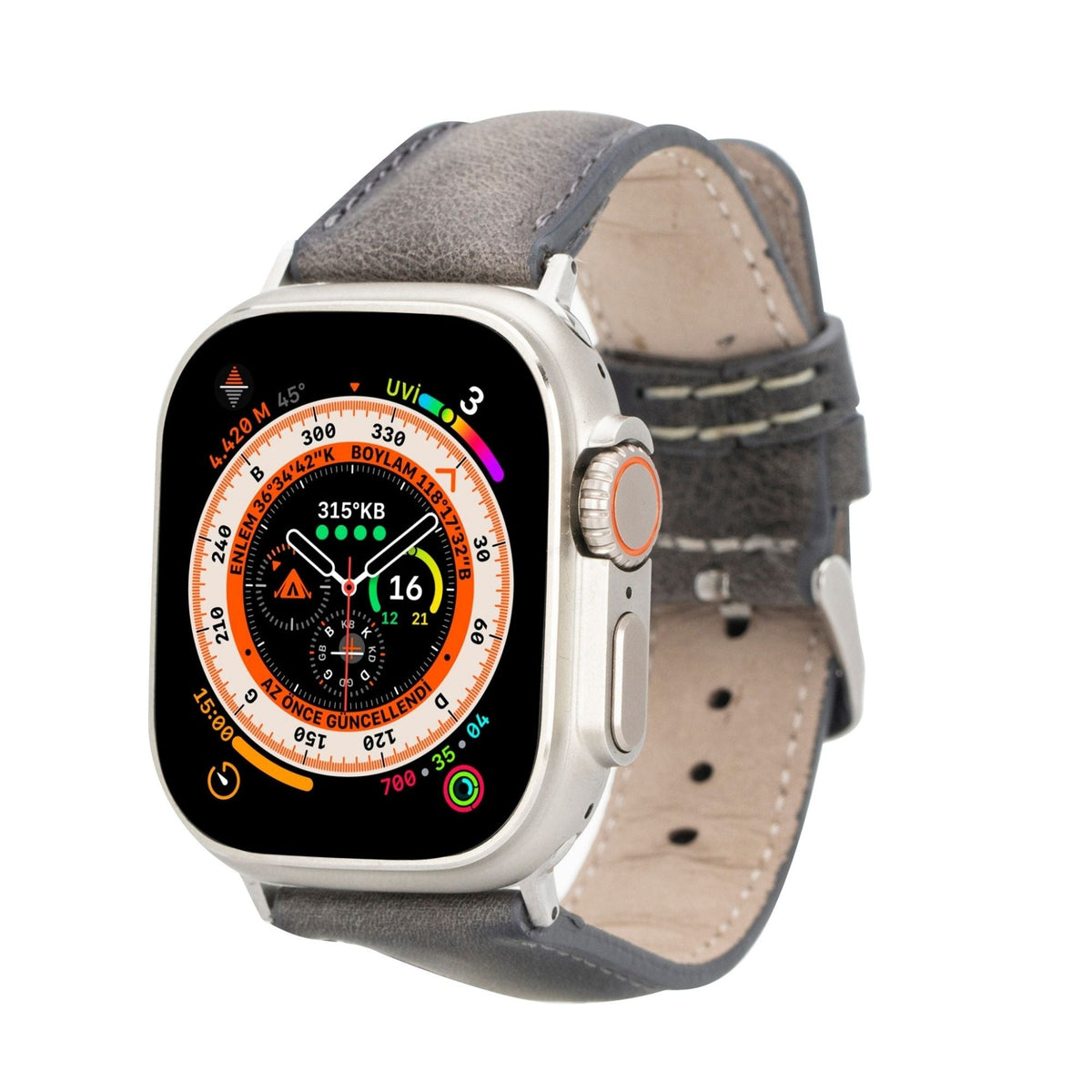 Guernsey Leather Bands for Apple Watch 9, Ultra 2 & SE