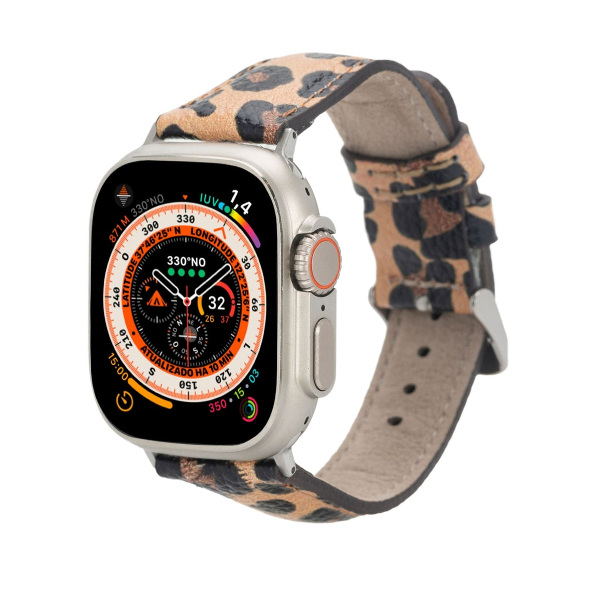 Guernsey Leather Bands for Apple Watch 9, Ultra 2 & SE