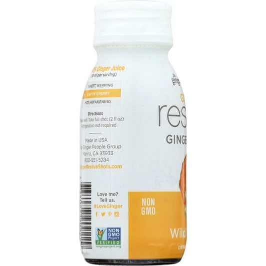 Ginger Rescue Ginger Shots -Wellness Shot| Turmeric & Ginger Boost 2oz