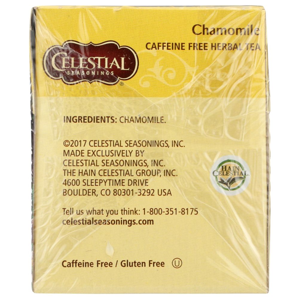 CELESTIAL SEASONINGS: Chamomile Herbal Tea, 20 bg