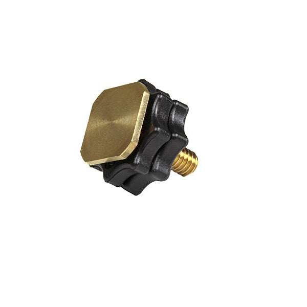 Rycote Brass Shoe Adaptor with Male Thread - 1/4" or 3/8”